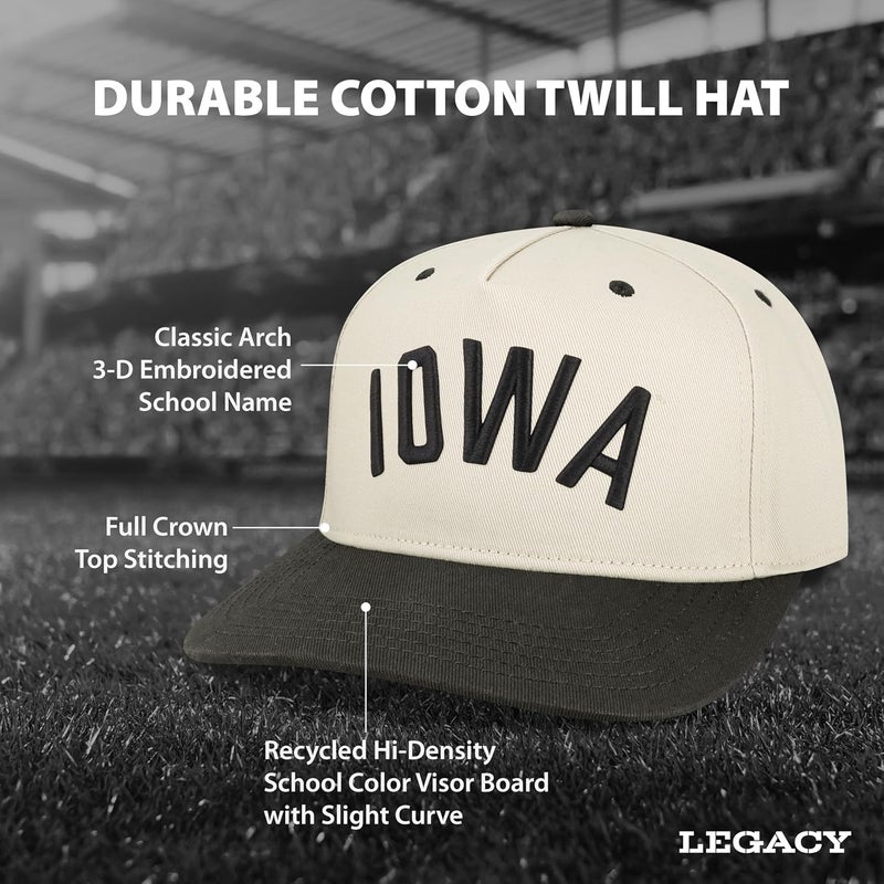 Legacy NCAA Officially Licensed Baseball Hat, Lightweight Cap for Men & Women, HTA, One Size Fits Most, Adjustable Closure - Image 3